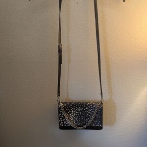 Kate Spade Black and White Dot Crossbody Bag